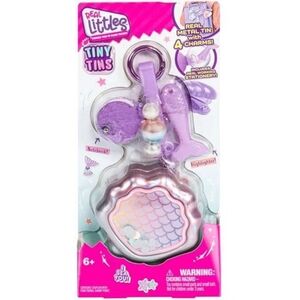 Real Littles‎ Tiny Tins I Sea You 4 Adorable Charms Mermaid Girls Stationary NWT